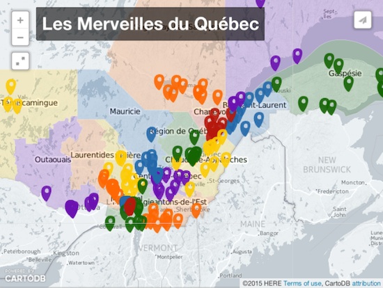 180 merveilles du Québec
