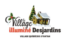 Village illuminé Desjardins