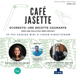 TOURISME DURABLE: Prochain Café-Jasette sur la gestion des déchets en tourisme le 23 février