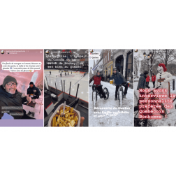 Tournage du magazine Destination Francophonie de TV5Monde au Québec