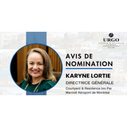 NOMINATION: Courtyard & Residence Inn Aéroport de Montréal – Karyne Lortie