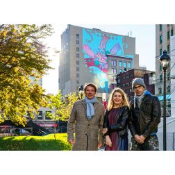 Nouvelle murale à Montréal : une explosion de couleurs et un trompe-l’œil géant pour dynamiser le centre-ville