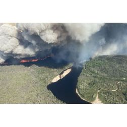 Un «joyau de la nation innue» détruit par les feux de forêt sur la Côte-Nord
