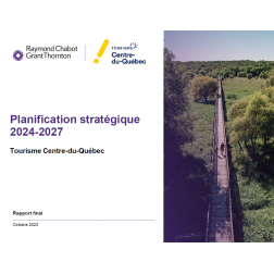 Plan stratégique 2024-2027 Centre-du-Québec
