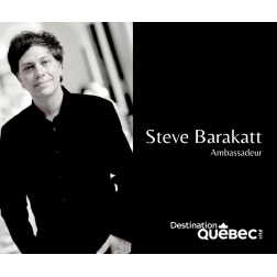 Steve Barakatt nommé ambassadeur de Destination Québec cité en Asie