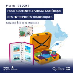 Le virage numérique en tourisme : Tourisme Gaspésie déploie un projet de recherche pour mieux comprendre les réalités du terrain