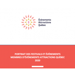 Portrait des festivals et événements membres d’Événements Attractions Québec 2020