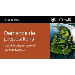 OPPORTUNITÉ D'AFFAIRES: PARCS CANADA - Concession alimentaire au lieu historique national du Fort-Lennox
