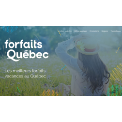 PLUS QU'UNE SEMAINE - Forfaits Québec - OPPORTUNITÉ À NE PAS MANQUER - Affichage gratuit - 3 MOIS !