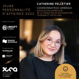 32e édition du Concours JPA Banque Nationale: Catherine Pelletier (AQFORTH) parmi les Jeunes Personnalités d’Affaires 2023