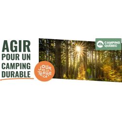 WEBINAIRES – Camping Québec mobilise ses membres pour souligner le Jour de la Terre