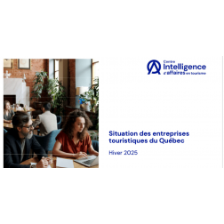 Édition hiver 2025 - Situation des entreprises touristiques du Québec