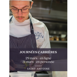 Auberge Saint-Antoine - Journée carrières le 31 mars
