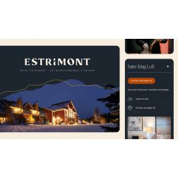 Le site Web de l'hôtel Estrimont s'est refait une beauté!