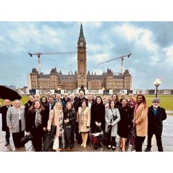 Délégation d’hôteliers québécois aux journées de la colline HAC à Ottawa