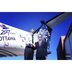 Des avions au couleurs d'Ottawa 2017