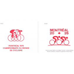 Nouvelle identité visuelle pour les Championnats du Monde Route UCI 2026 à Montréal