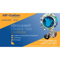Congrès ARF-Québec - 2022 | Résolument tourné vers l’avenir!, les 3 et 4 novembre 2022