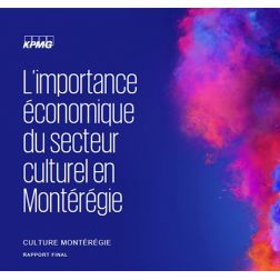 Étude sur l'importance économique du secteur culturel en Montérégie