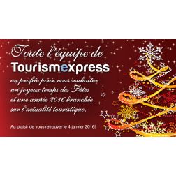 TourismExpress vous souhaite de joyeuses Fêtes!