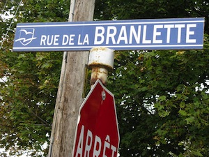 Rue de la Branlette