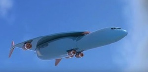 Le blogueur Deepak Gupta estime que l'avion d'Airbus pourrait avoir l'air de ceci.  Photo :  YouTube